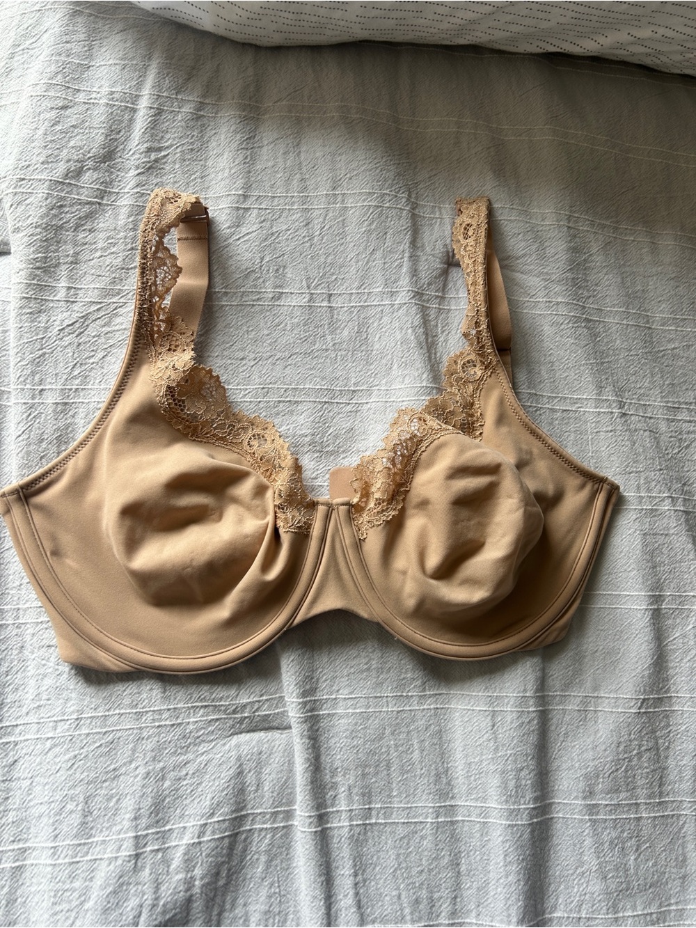 Skims FITS EVERYBODY LACE UNLINED FULL COVERAGE BRA